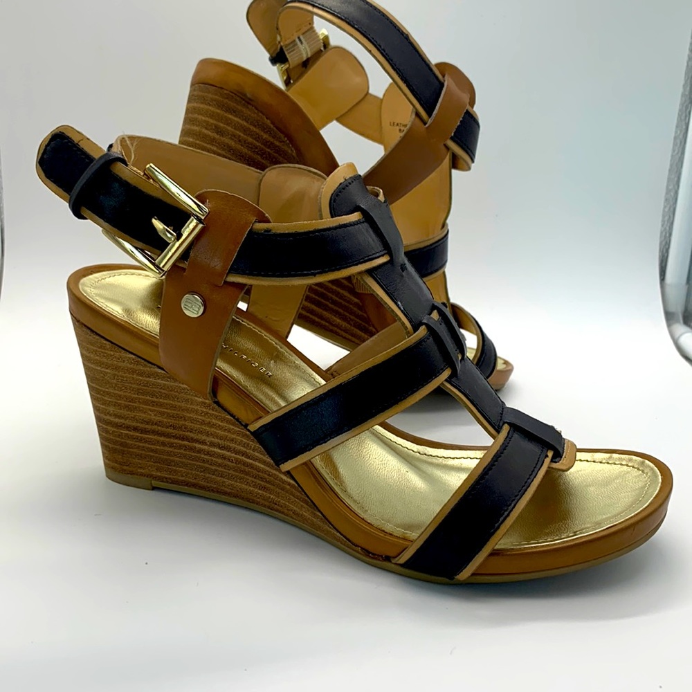 Tommy Hilfiger Sandals Wedge size 7